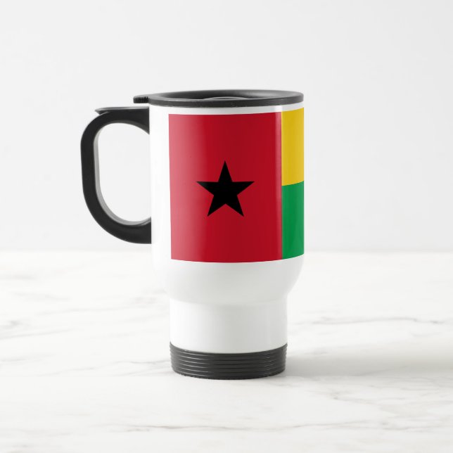 Mug De Voyage Drapeau de la Guinée Bissau (Gauche)