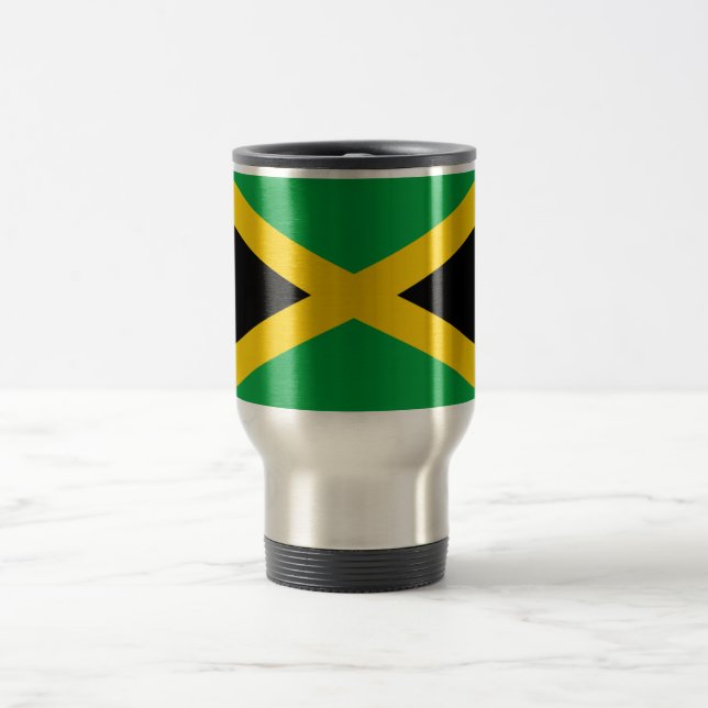 Mug De Voyage Drapeau de la Jamaïque (Centre)