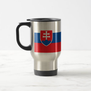 Mug De Voyage Drapeau de la Slovaquie