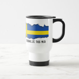 Mug De Voyage Drapeau de la Suède