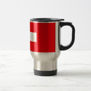 Mug De Voyage Drapeau de la Suisse