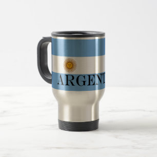 Mug De Voyage Drapeau de l'Argentine Bandera De Argentine