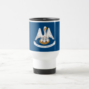 Mug De Voyage Drapeau de l'État de Louisiane