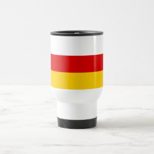 Mug De Voyage Drapeau de l'Ossétie du Sud