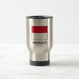 Mug De Voyage Drapeau de Monaco
