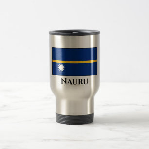 Mug De Voyage Drapeau de Nauru