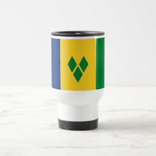 Mug De Voyage Drapeau de Saint-Vincent