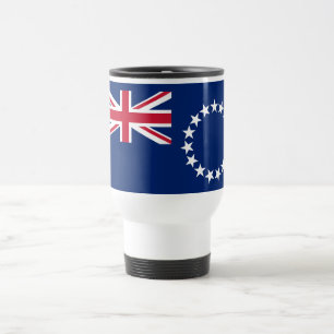 Mug De Voyage Drapeau des îles Cook