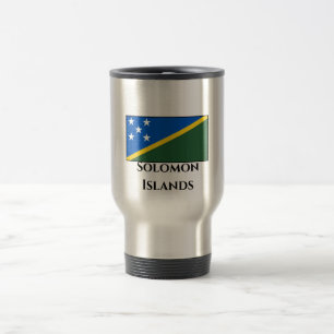 Mug De Voyage Drapeau des Îles Salomon
