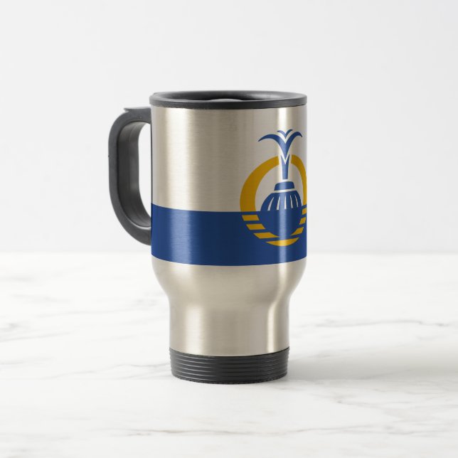 Mug De Voyage Drapeau d'Orlando, Floride (Devant gauche)