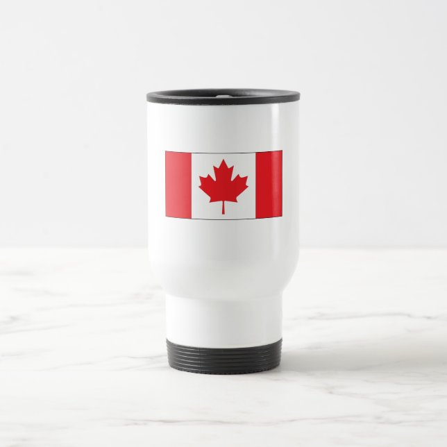 Mug De Voyage Drapeau du Canada (Centre)