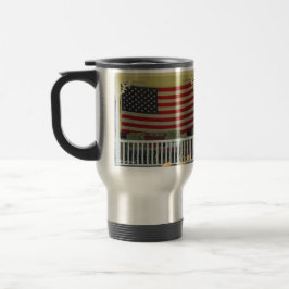 Mug De Voyage Drapeau du Jour de l'Indépendance - Vignoble de Ma