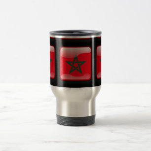 Mug De Voyage Drapeau du Maroc