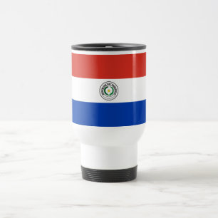Mug De Voyage drapeau du Paraguay