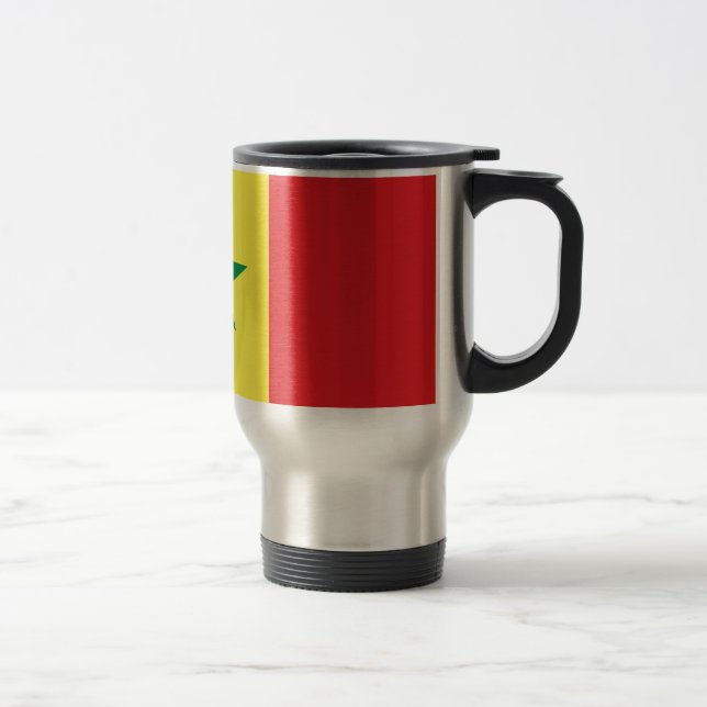 Mug De Voyage Drapeau du Sénégal (Droit)