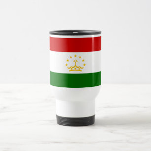 Mug De Voyage Drapeau du Tadjikistan