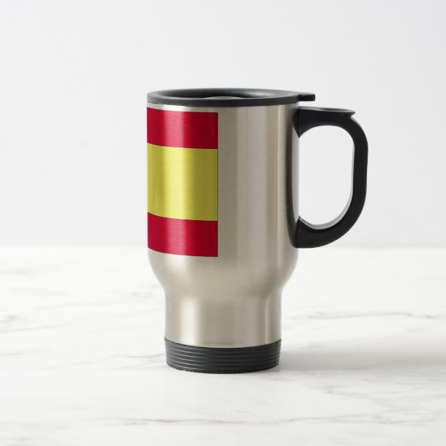 Mug De Voyage Drapeau espagnol (Droit)