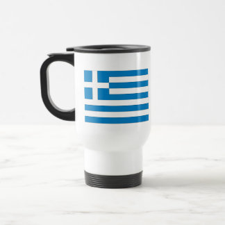 Mug De Voyage Drapeau grec