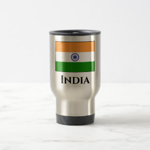 Mug De Voyage Drapeau indien