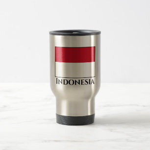 Mug De Voyage Drapeau indonésien