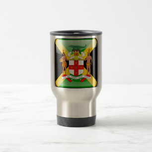 Mug De Voyage Drapeau laqué jamaïcain