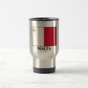Mug De Voyage Drapeau maltais