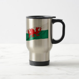 Mug De Voyage Drapeau national du Pays de Galles, Le Dragon Roug