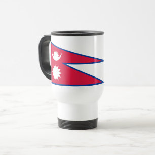 Mug De Voyage Drapeau népalais