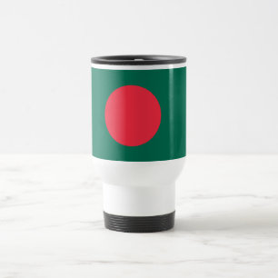 Mug De Voyage Drapeau patriotique bangladais