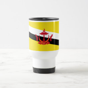 Mug De Voyage Drapeau patriotique du Brunei