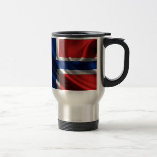 Mug De Voyage Drapeau plein HD de la Norvège