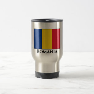Mug De Voyage Drapeau roumain