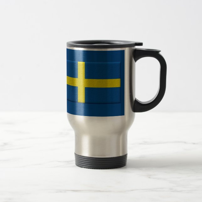 Mug De Voyage Drapeau suédois (Droit)