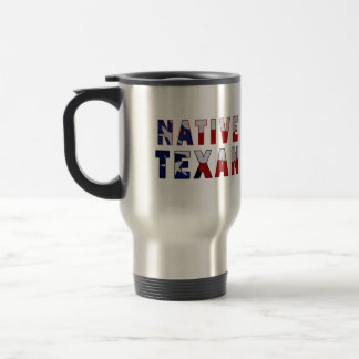 Mug De Voyage Drapeau texan natif
