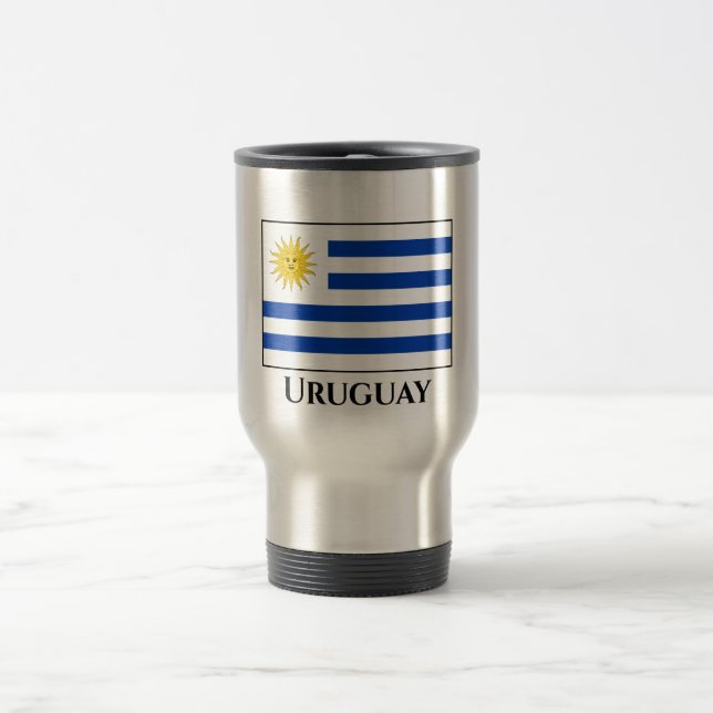 Mug De Voyage Drapeau uruguayen (Centre)