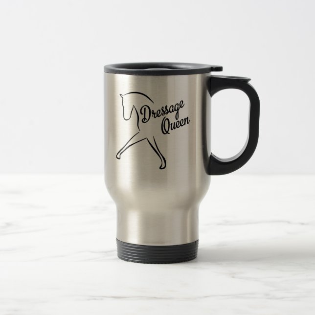 Mug De Voyage dressage queen (Droit)