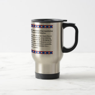 Mug De Voyage Droits de premier amendement