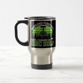 Mug De Voyage Drôle Disque Golfer Disque Golf Pun Gear Disque Go