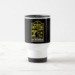 Mug De Voyage Drôle do-it-yourself réparer la réparation
