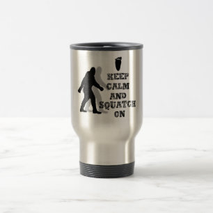 Mug De Voyage drôle nerdy geek gros pied sasquatatch