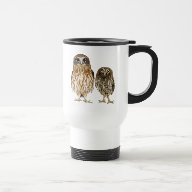 Mug De Voyage Duo de hibou (Droite)