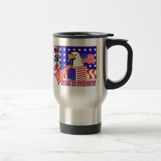 MUG DE VOYAGE EAGLE PATRIOTIQUE - FABRIQUÉ EN AMÉRIQUE