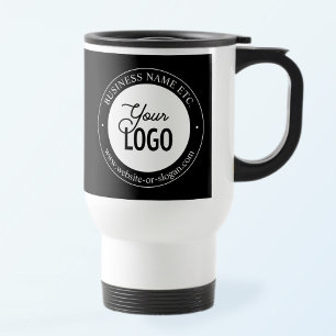 Mug De Voyage Easy Logo Remplacement & Personnalisable Texte Voy