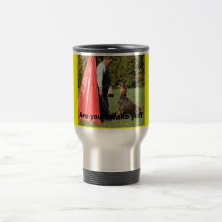 Mug De Voyage Écorce et prise de Schutzhund - customisées