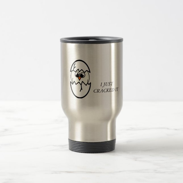Mug De Voyage Écouter le poulet (Centre)