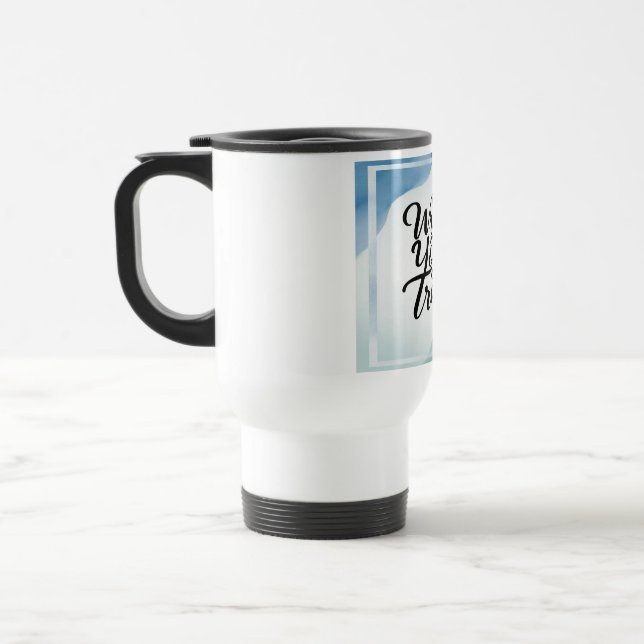 Mug De Voyage Écrivez votre vérité (Gauche)