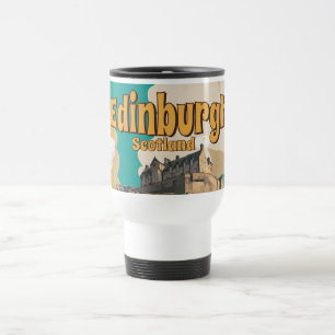 Mug De Voyage Edingburgh, Ecosse Poster Vintage voyage
