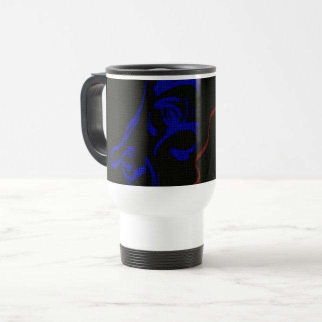 Mug De Voyage Eighteenth Century Red-haired Baron (Devant gauche)