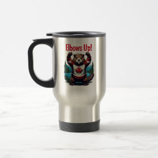 Mug De Voyage Elbows Up Canada