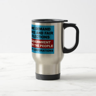 Mug De Voyage Élections libres et équitables